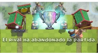 Como hacer que el Rival abandone la partida en Clash Royale