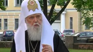 Патріарх Філарет про новообраного очільника УПЦ МП митрополита Онуфрія