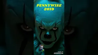 Evolution of PENNYWISE || 1990 || PENNYWISE 1998 || PENNYWISE 2017 To 2019 || #Shorts  #Evolution