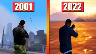 GTA Series - Evolution of Weapons | GTA 3, Vice City, San Andreas, GTA IV, GTA 5