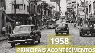 OS PRINCIPAIS ACONTECIMENTOS DE 1958 - ANO DE MUITOS LANÇAMENTOS NA INDÚSTRIA AUTOMOTIVA BRASILEIRA