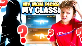 Warzone, but my MOM builds my CLASS! *WORST IDEA*