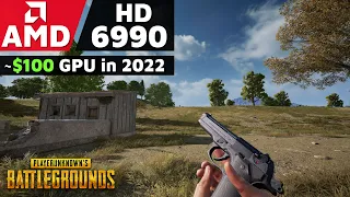 PUBG | AMD HD 6990 | i9 9900K | 720p Gameplay