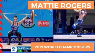 Mattie Rogers 2019 IWF World Championships