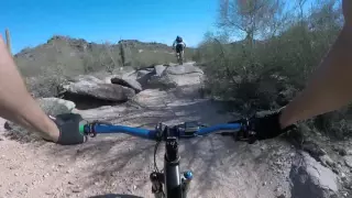 National Trail, South Mountain AZ downhill  2-20-16