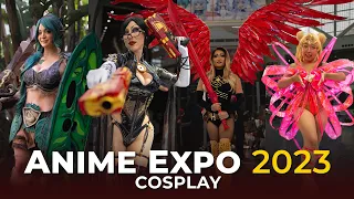 ANIME EXPO 2023 4K COSPLAY MUSIC VIDEO LOS ANGELES CALIFORNIA ANIME CONVENTION HIGHLIGHTS