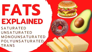 FATS : What is Fat | Saturated Fats Unsaturated Fats Trans Fats