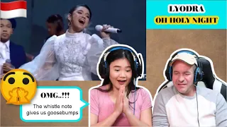 LYODRA GINTING- OH HOLY NIGHT | EXTRAORDINARY PERFORMANCE😮 | REACTION