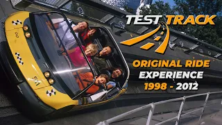 Ride The Original Test Track At Epcot From 1998 To 2012! #testtrack