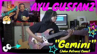 WATCH: Ayu Gusfanz STUNS Producer with Epic Performance of John Petrucci’s ‘Gemini’! #reaction