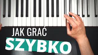 Jak grać SZYBCIEJ na pianinie - Gama Chromatyczna | Technika gry i szybkość palców!