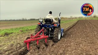 А говорили не потягне💪перша оранка на ДТЗ 5354hpx🚜з плугом 3-25 Uinia👍