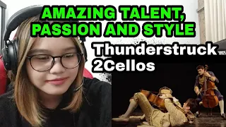 2CELLOS - 'THUNDERSTRUCK' || REACTION