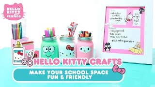 DIY Desk Decor Ideas to Make Your School Space Fun & Friendly | Hello Kitty Crafts