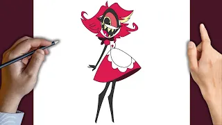 Como Desenhar Niffty de Hazbin Hotel Passo a Passo