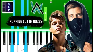 Alan Walker & Jamie Miller - Running Out of Roses - Piano Tutorial