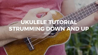 Ukulele Tutorial - Strumming Down And Up