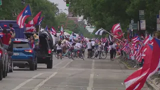 Chicago's Puerto Rican Day parade marches down Division Street Saturday