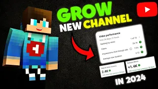 GROW Your Minecraft Gaming Channel In 2024 🤩