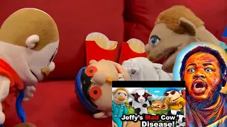 SML Movie: Jeffy's Mad Cow Disease! (REACTION) #sml #jeffy #supermariologan 😂🐄🍔