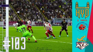 Hyderabad vs ATK Mohun Bagan - Match 103 Highlights Hero ISL 7 2020-21 eFootball PES 2021 Gameplay