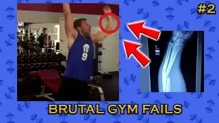 BRUTAL GYM FAILS PT2 (TRY NOT TO CRINGE!!!)