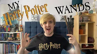 MY HARRY POTTER WAND COLLECTION