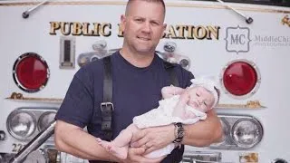 Firefighter Adopts Baby He Delivered On Rescue Call: 'We're Thick As Thieves'