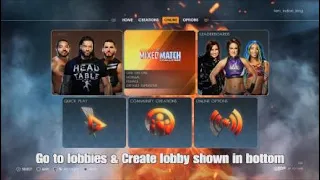 WWE 2K22 | How to invite Friends Online!