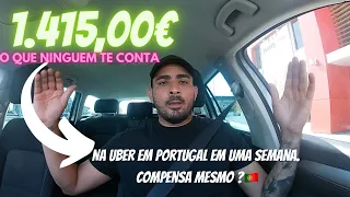 QUANTO GANHA UM MOTORISTA DE UBER EM PORTUGAL ?🇵🇹 PT 3