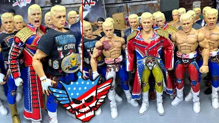 MASSIVE CODY RHODES ACTION FIGURE COLLECTION!