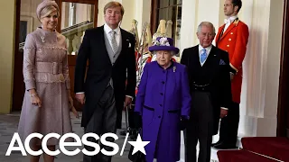 Queen Elizabeth & Prince Charles Welcome The King & Queen Of The Netherlands In Exquisite Visit!