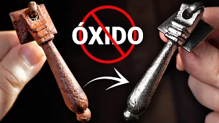 Cómo QUITAR ÓXIDO (Fácil y Efectivo) ¡Sin dañar el metal! ✅ Limpiar oxidación rápido y barato