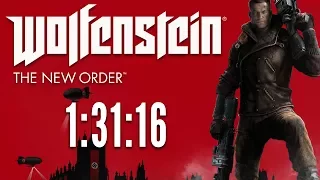 Wolfenstein: The New Order Speedrun in 1:31:16 [Personal Best]