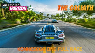 Forza Horizon 5 - Koenigsegg ONE | Goliath Race Gameplay 4K |
