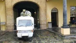 Pizza Piaggio at the Castle of Good Hope