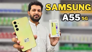 SAMSUNG A55 UNBOXING IN PAKSISTAN #SAMSUNGA55