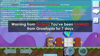 MY BLUE GEM LOCK ACCOUNT GOT BAN !!! RIP BGL !!! | Growtopia