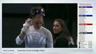 2024 NCAA Championship Final Beam & Vault Cameras 4-20-24 720p60