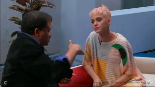 Katy Perry Ask Neil Degrasse Tyson Are we Living in a Computer Simulation