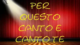 CANZONE PER TE 🎼🎤🎶 KARAOKE LIVE ® byP