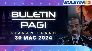 Suami Isteri Pembekal Senjata, Pemandu Kepada Warga Israel Ditahan | Buletin Pagi, 30 Mac 2024