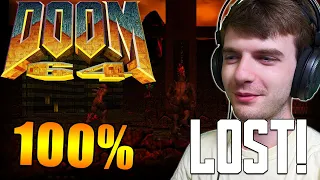 I'm Lost! Doom 64 CE Doom Mod Completionist Playthrough Lost Levels!