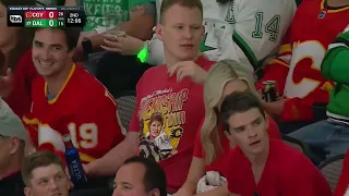 Tkachuk Family Showing Their Support For Matthew At American Airlines Center