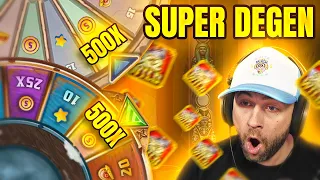 BUYING a TON of WHEEL DECIDE FEATURES & FINALLY got a WILD SET UP!! INSANE FUN!! (Highlights)