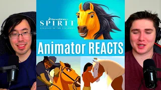 REACTING to *Spirit: Stallion of the Cimarron* MINDBLOWING!!! (Movie Reaction) Animator Reacts