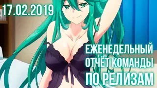 Еженедельный отчёт команды по релизам (17.02.2019)