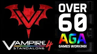 Amiga Vampire 4 Standalone Over 60 AGA Games Working