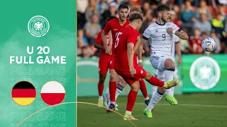 Germany vs. Poland | Full Game | U 20 Friendly
