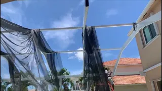 Pool and patio screen enclosure installation / installers Fort Myers, Punta Garda, Estero Florida.